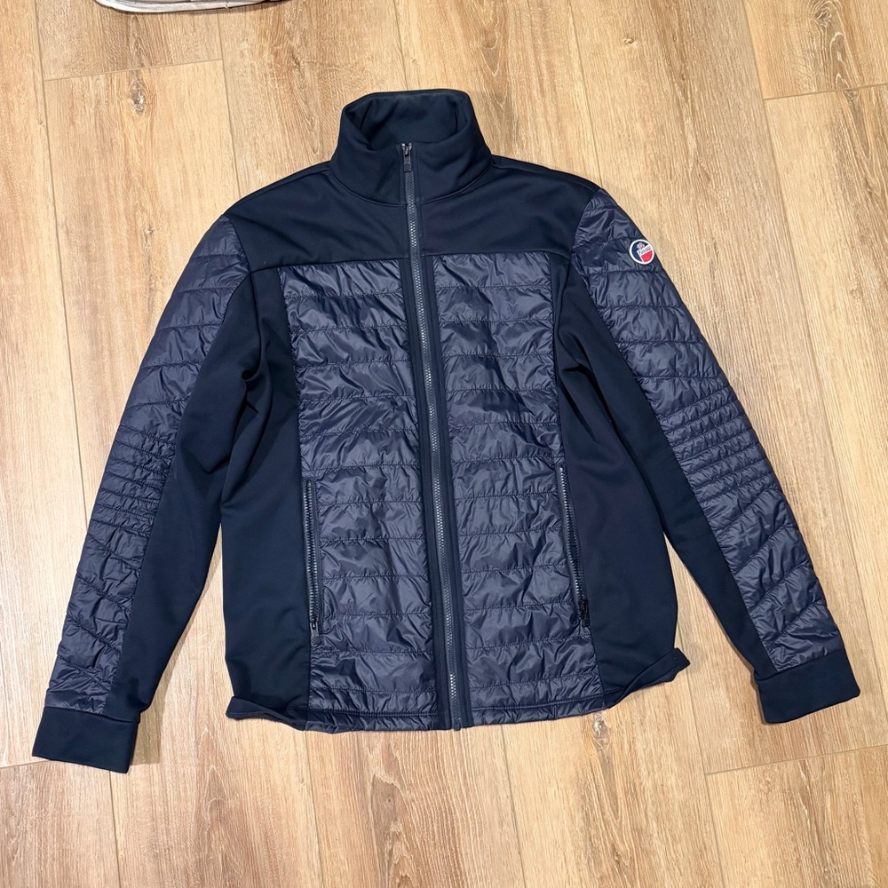 FUSALP - Men’s Quilted Jacket - Dark Blue